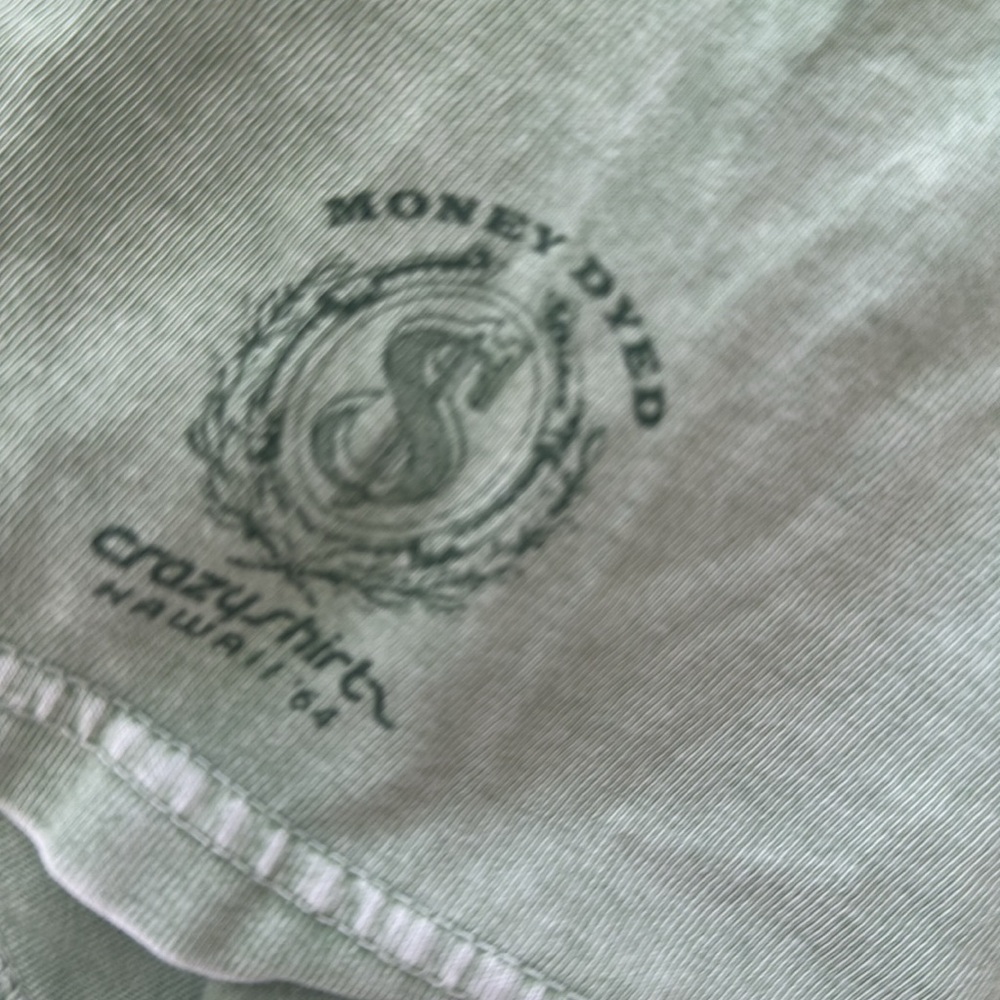 Bank of Dad Sage Green Tee - Picture 6 of 7